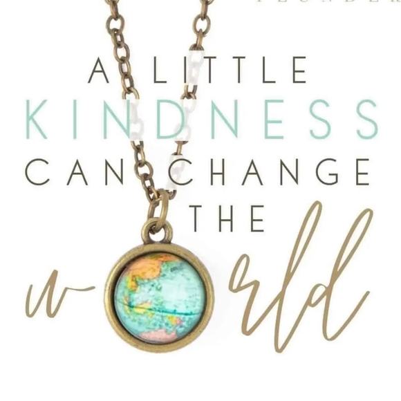 New Plunder "Traveler" World Globe Necklace (18.75”-21.75") - Picture 5 of 7